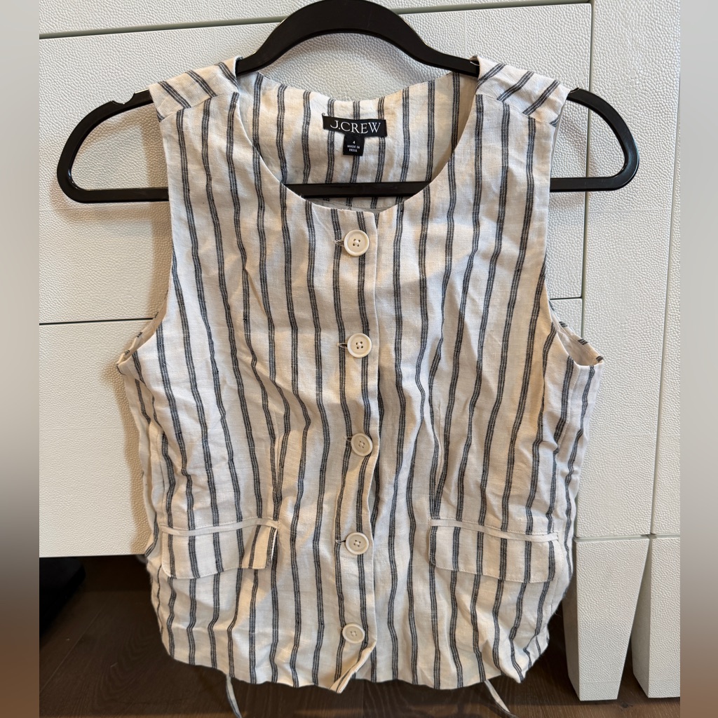 J. Crew Button Down Vest